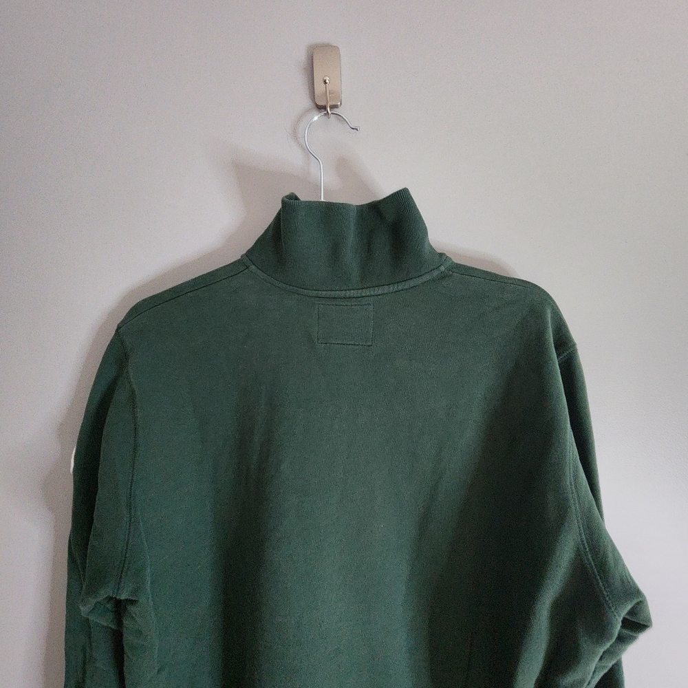 Green Bay Packers Green Quarter 1/4 Zip Sweatshirt - Picture 5 of 16